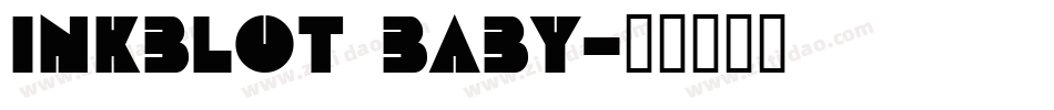 Inkblot Baby字体转换